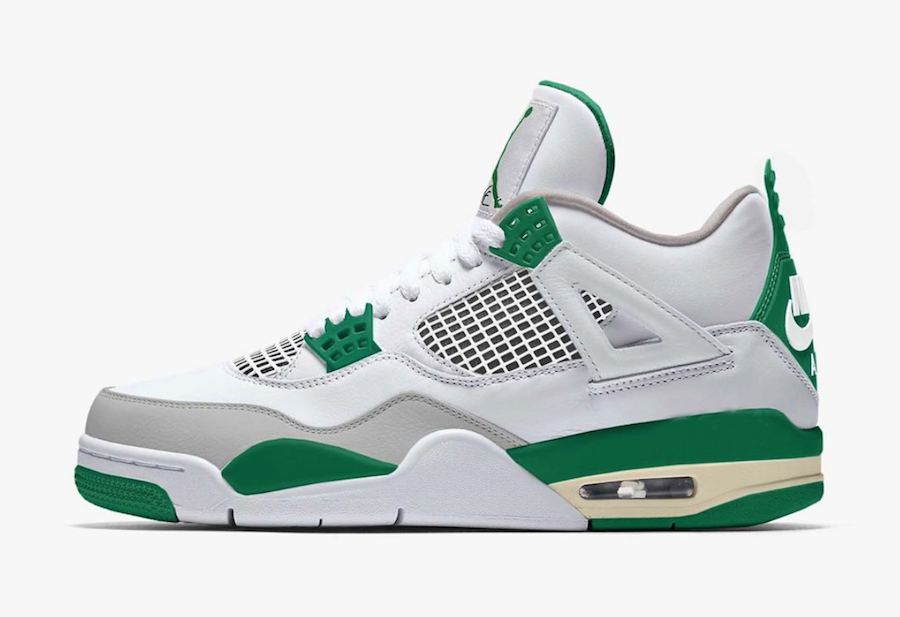 Air Jordan 4 Pine Green